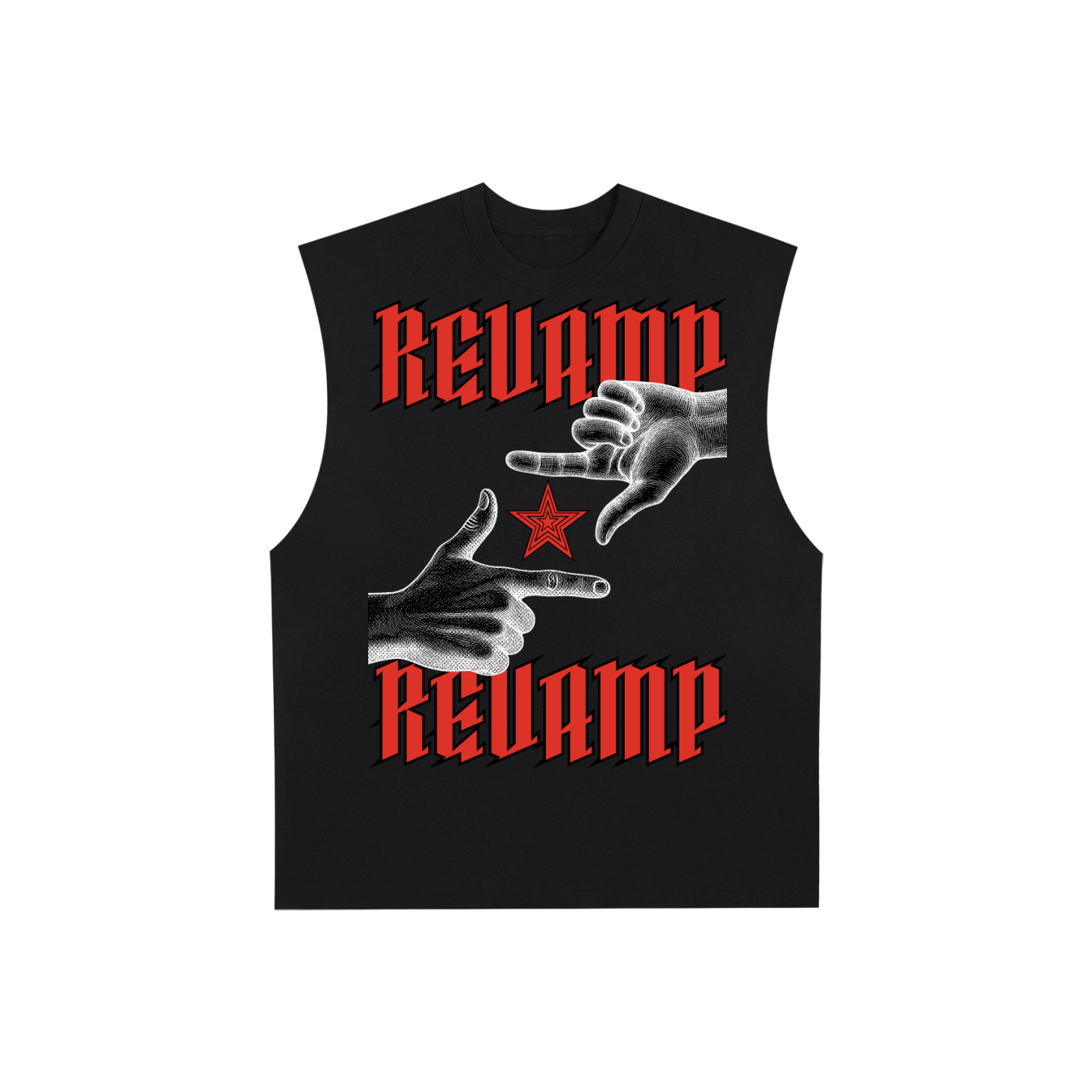 REVAMP Focus Cotton Tank Top
