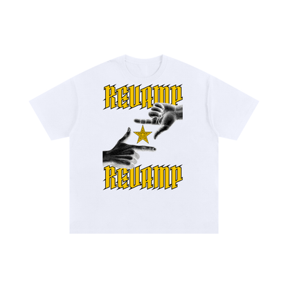 REVAMP Focus Oversized Cotton T-Shirt