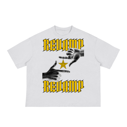 REVAMP Yellow Focus Boxy Tee