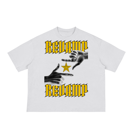 REVAMP Yellow Focus Boxy Tee