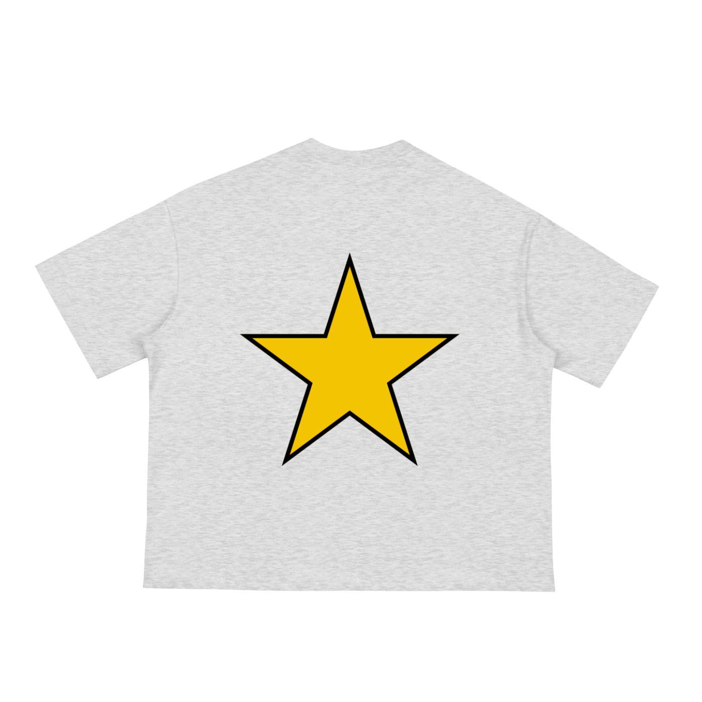 REVAMP Yellow Focus Boxy Tee