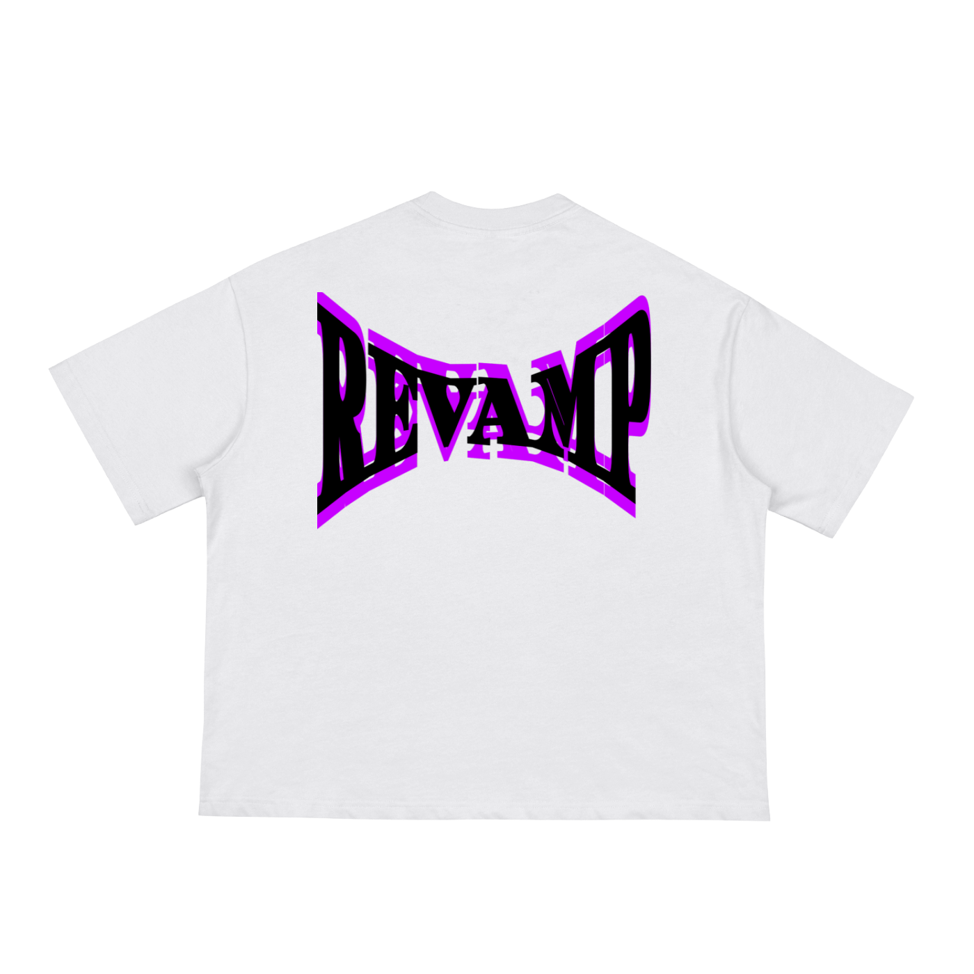 REVAMP Magenta Loose Boxy Tee