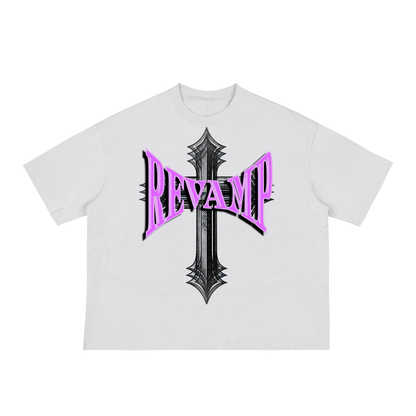 REVAMP Magenta Loose Boxy Tee