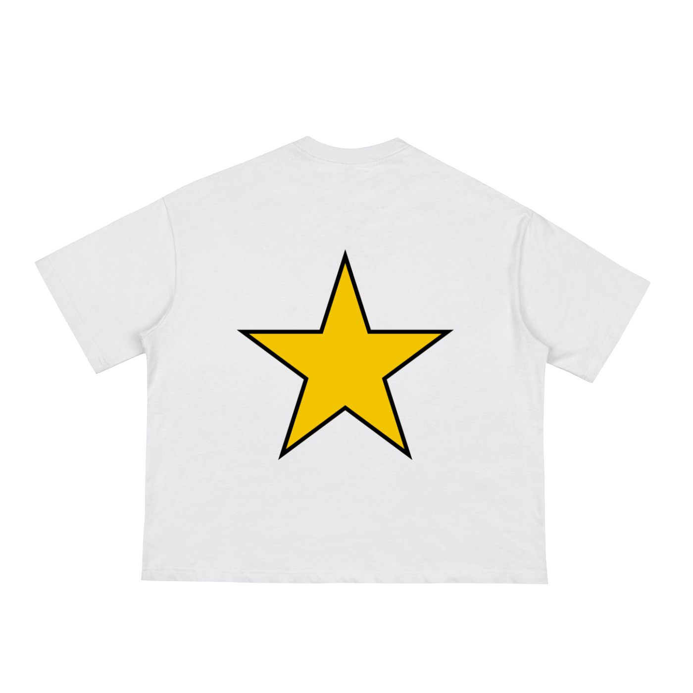 REVAMP Yellow Focus Boxy Tee