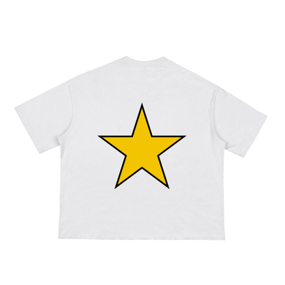 REVAMP Yellow Focus Boxy Tee